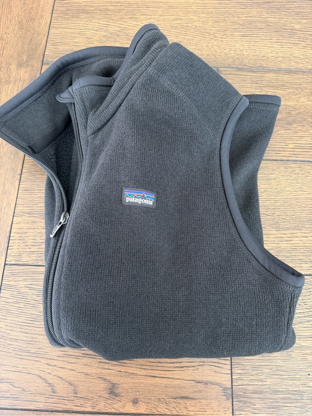Patagonia Women's Better Sweater Full-Zip Fleece Vest - Black (Size L) - Picture 4 of 8
